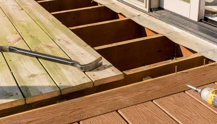 We offer the best deck repair services in Dallas, TX